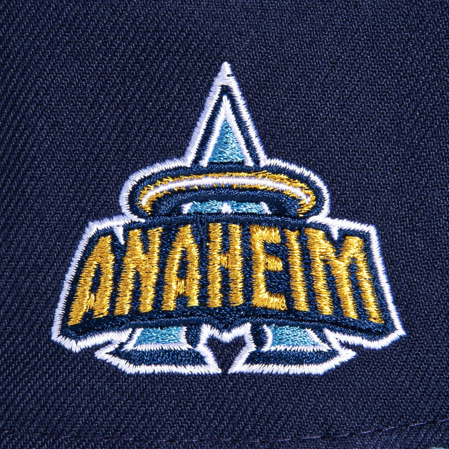 New Era 59Fifty Los Angeles Angels Logo Patch Alternate Hat - Light Navy. Light Blue