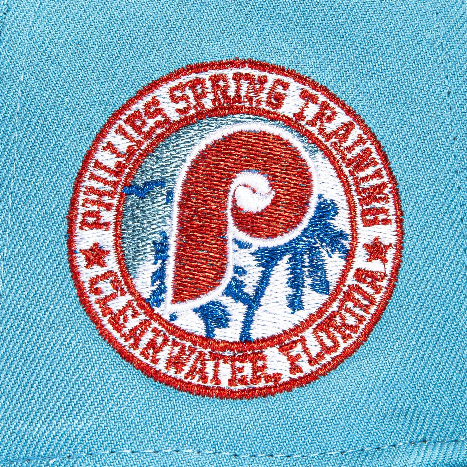 New Era 59Fifty Philadelphia Phillies Florida Spring Training Patch Alternate Hat - Light Blue