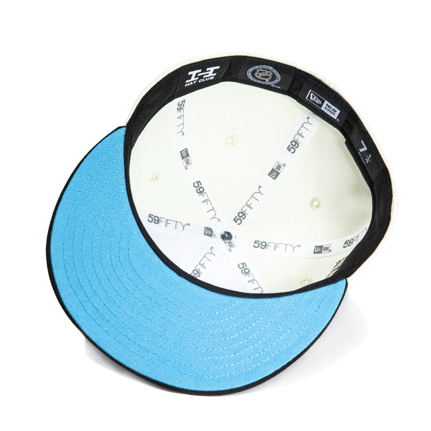 New Era 59Fifty Pittsburgh Penguins 2017 Stadium Series Patch Hat - White. Black