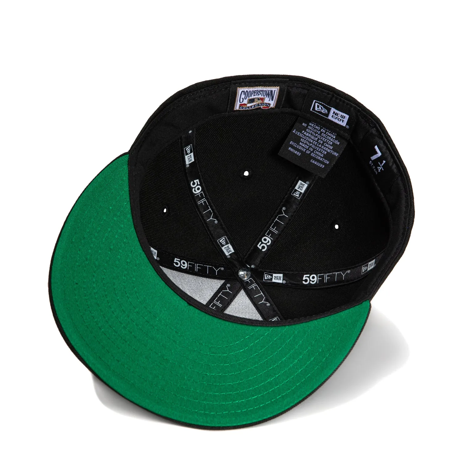 New Era 59Fifty Toronto Blue Jays Logo Patch Script Hat - Black