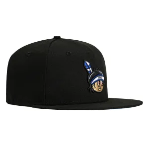 New Era 59Fifty Yaquis de Obregon Hat - Black. Light Blue
