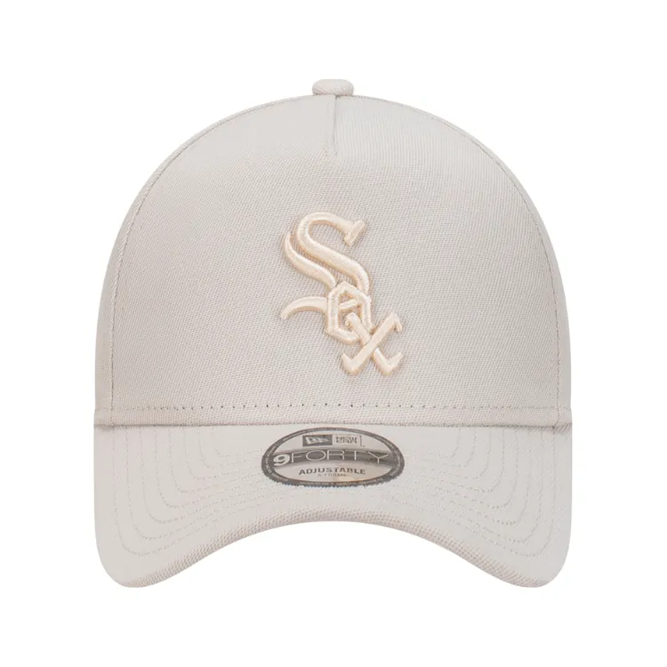 New Era Chicago White Sox 9FORTY A Frame - Stone/Ivory