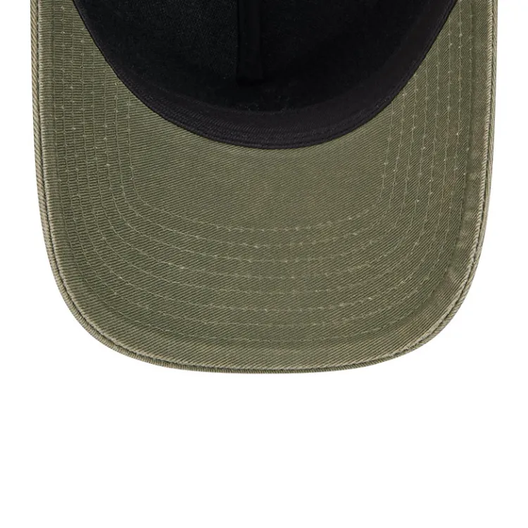 New Era Los Angeles Dodgers 9FORTY A Frame Snow Wash - Olive