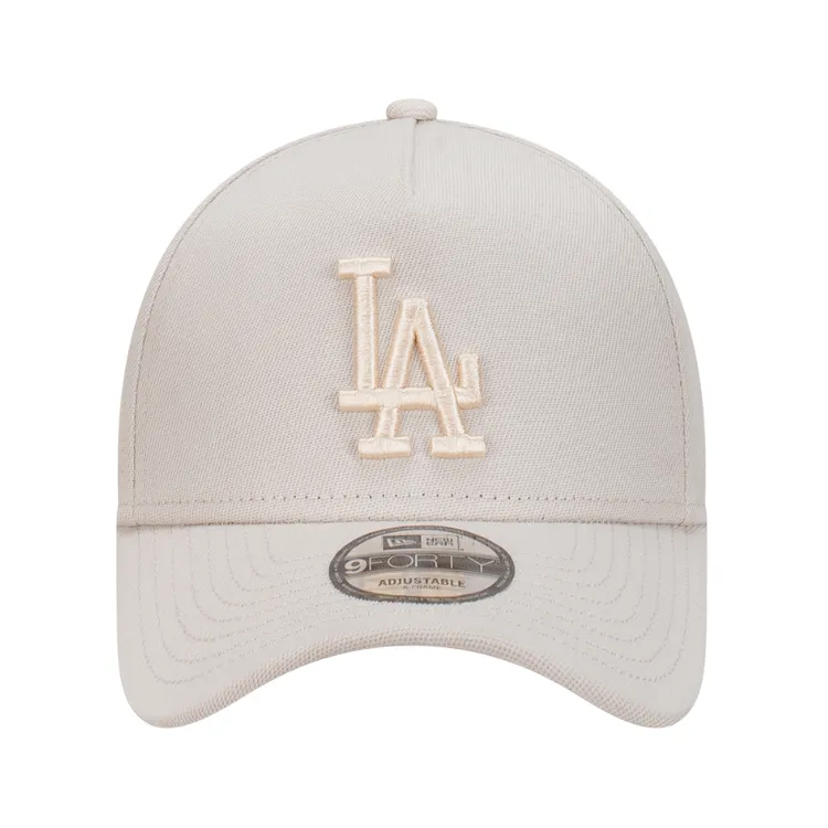 New Era Los Angeles Dodgers 9FORTY A Frame - Stone/Ivory