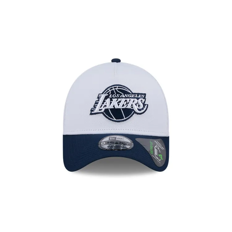 New Era Los Angeles Lakers 9FORTY A Frame - Chrome Oceanside Repreve
