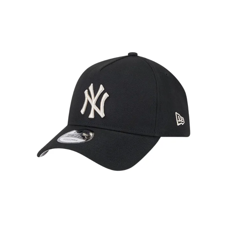New Era New York Yankees 9FORTY A Frame - Black Stone Repreve