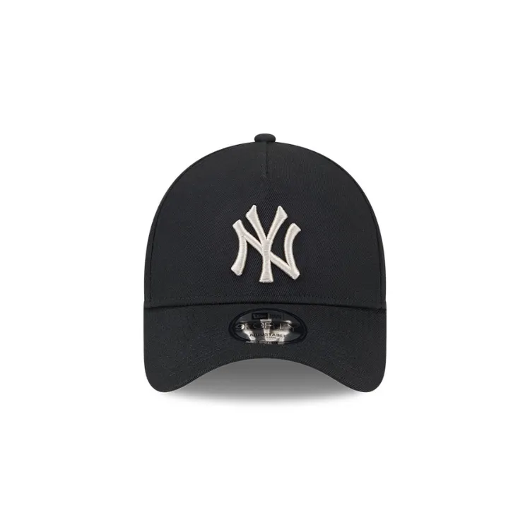 New Era New York Yankees 9FORTY A Frame - Black Stone Repreve