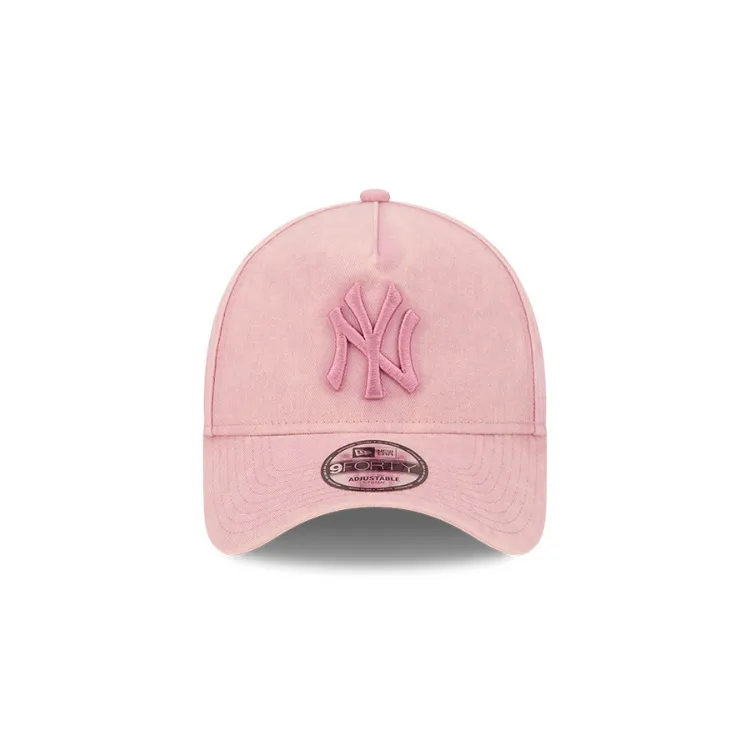 New Era New York Yankees 9FORTY A Frame - Cosmetic Pink
