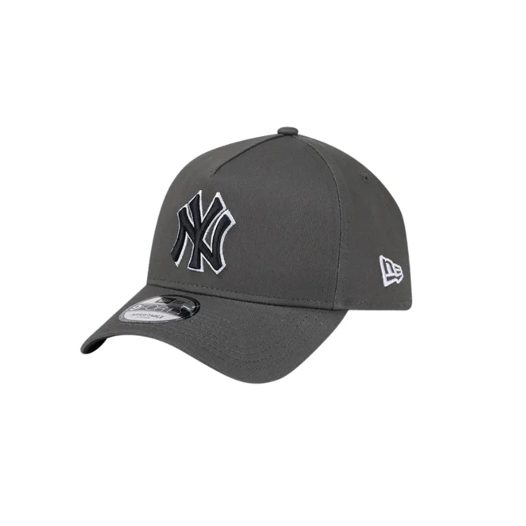 New Era New York Yankees 9FORTY A Frame - Dusty Charcoal