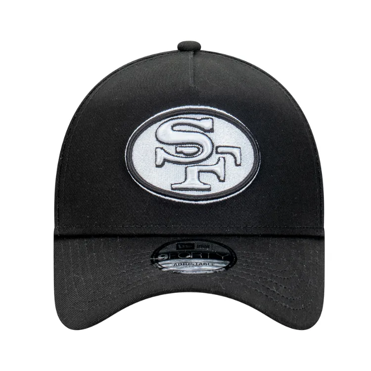 New Era San Francisco 49ers 9FORTY A Frame - Black/White