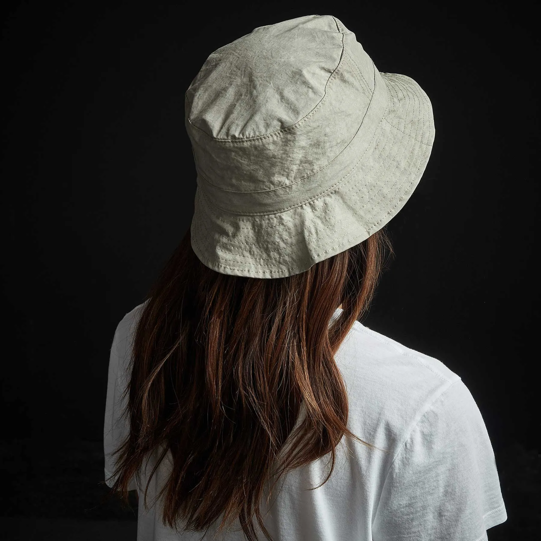 Parachute Poplin Bucket Hat - Mineral Pigment