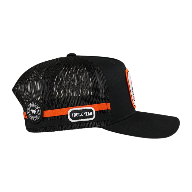 Ringers Western Big Rig Trucker Cap - Black