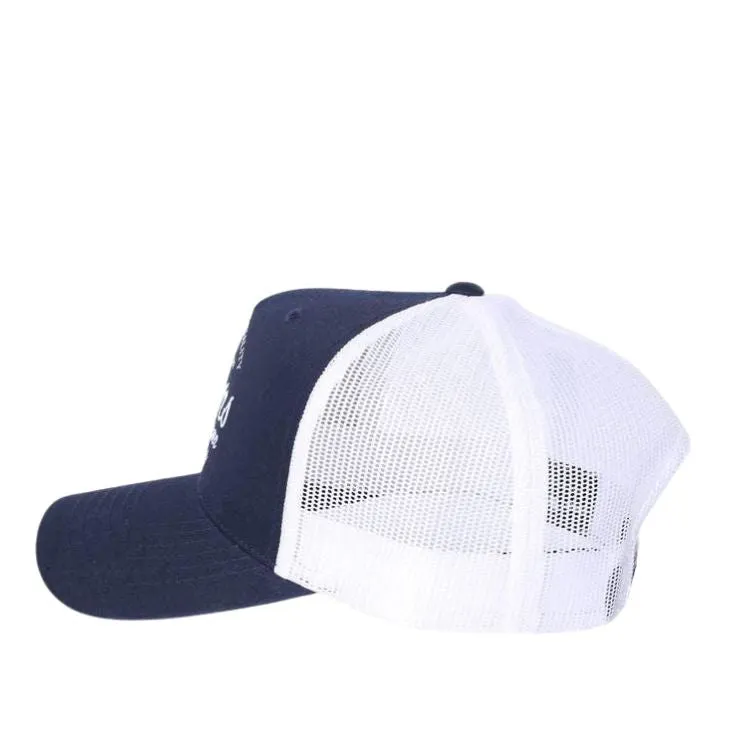 Ringers Western Boundary Trucker Cap - Blue