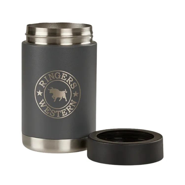 Ringers Western Escape Can Cooler - Charcoal