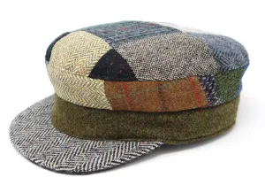 Skipper Cap Patchwork Tweed