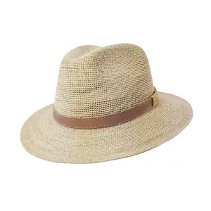 Stanton Denver Raffia Fedora - Natural
