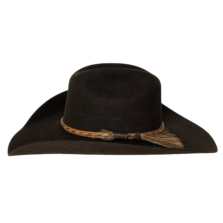 Stetson Ironbark Fur Felt Hat - Chocolate
