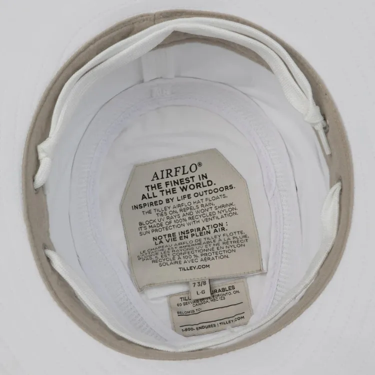 Tilley LTM6 Airflo - White (Bigger Brim)
