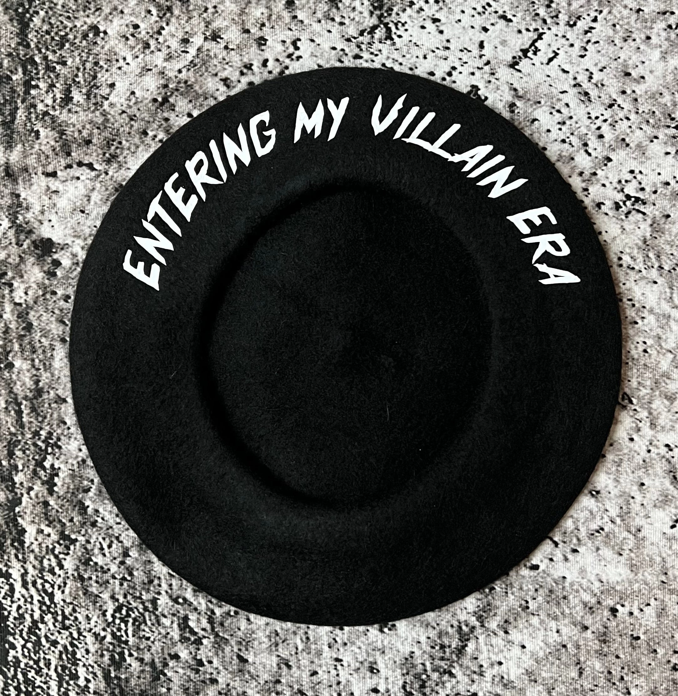 Vegan Beret - Entering My Villain Era
