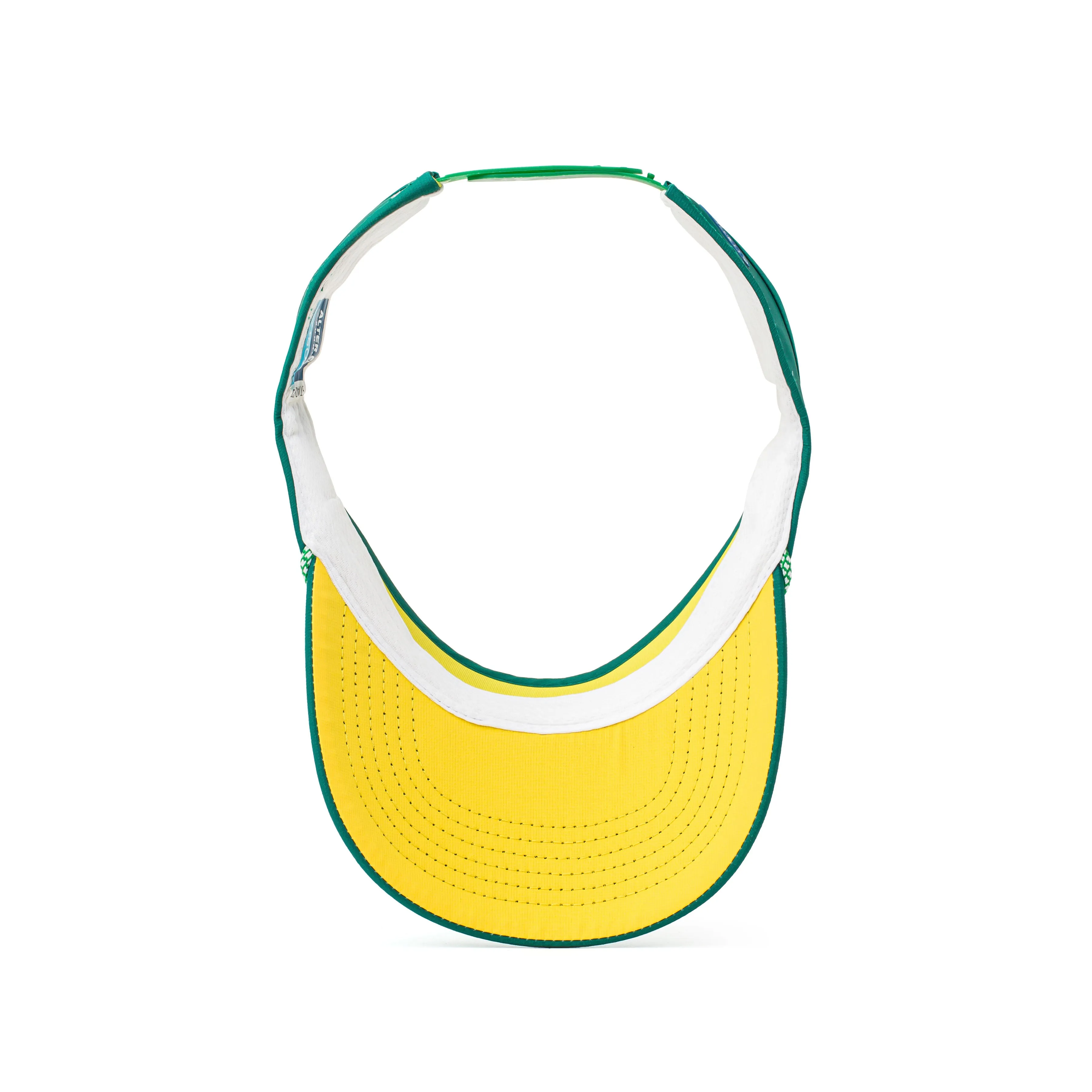 Visor Splash Green Yellow Palm