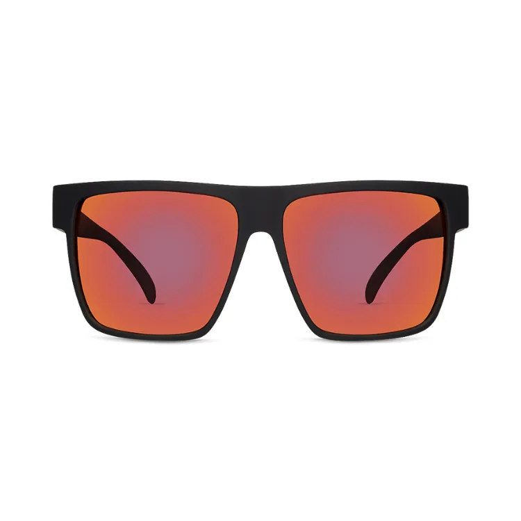 Wollumbin Australia Iluka Mens Sunglasses - Black/Orange